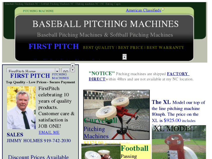 www.baseball-pitching-machines.org