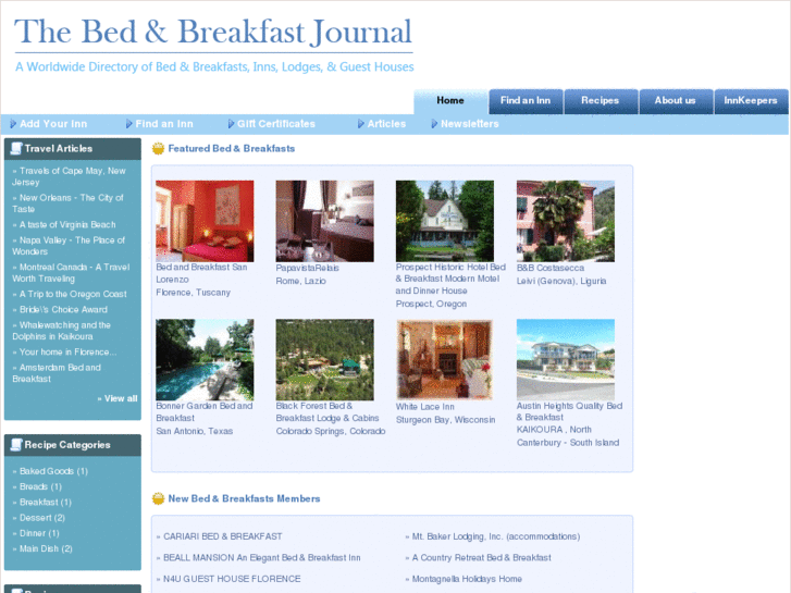 www.bedbreakfastjournal.com