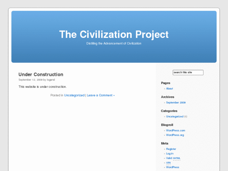 www.civilizationproject.com