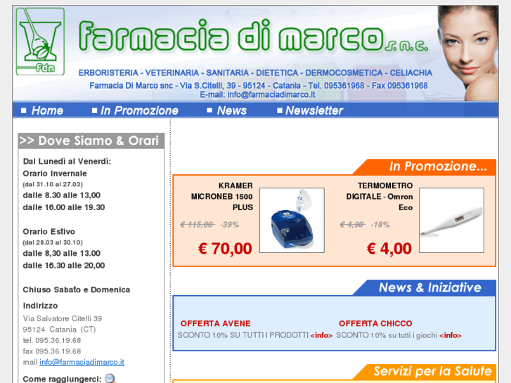 www.farmaciadimarco.it