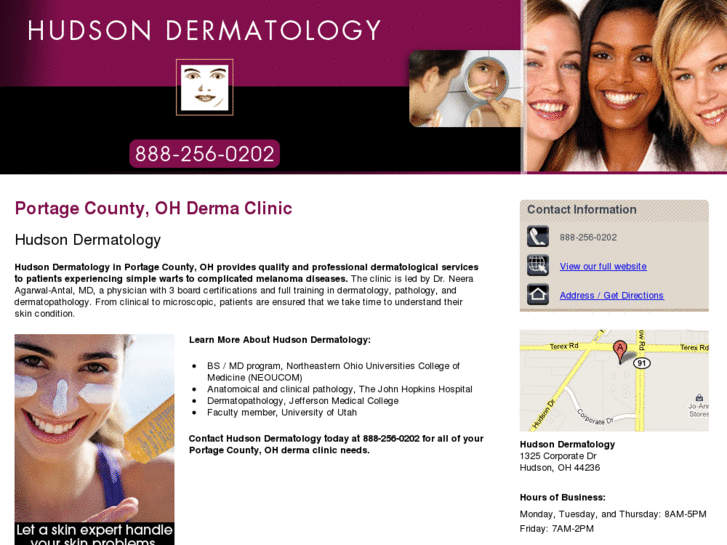 www.hudsondermatologyoh.com