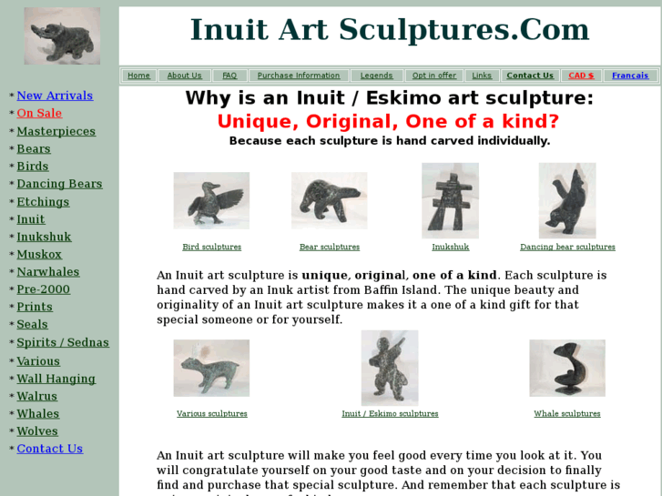 www.inuitartsculptures.com