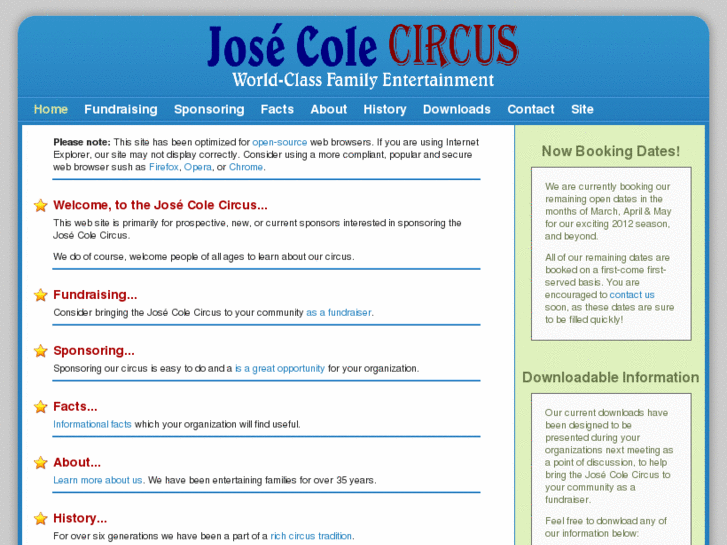 www.josecolecircus.com