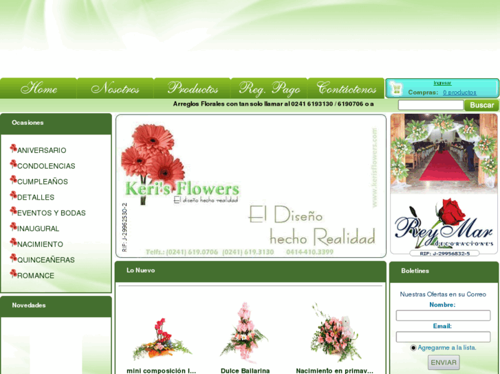 www.kerisflowers.com