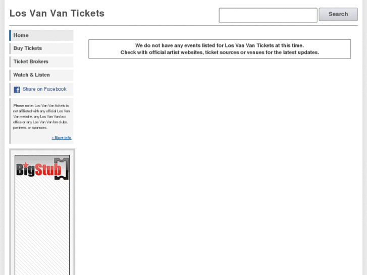 www.losvanvantickets.com