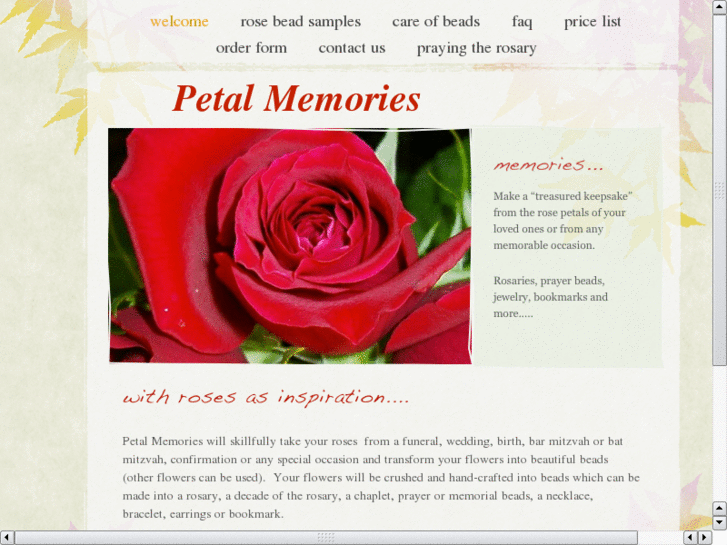 www.petalmemories.com