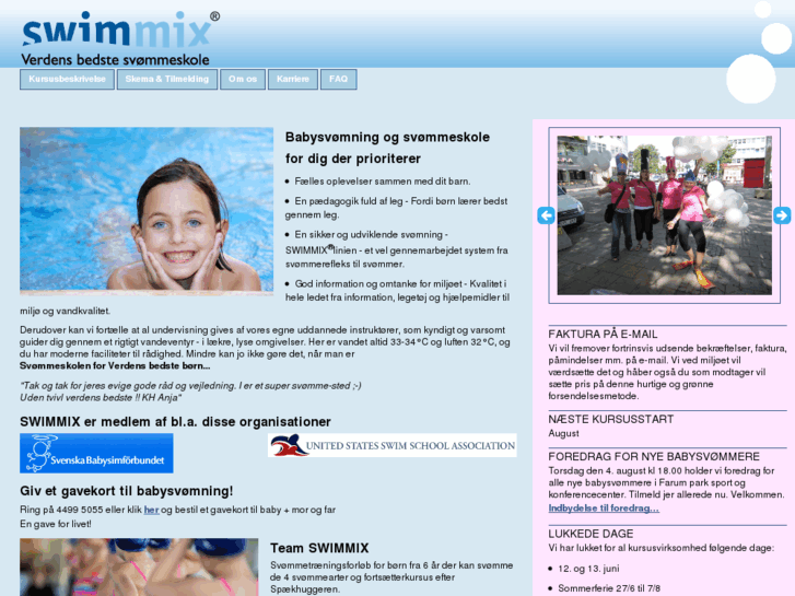 www.swimmix.dk