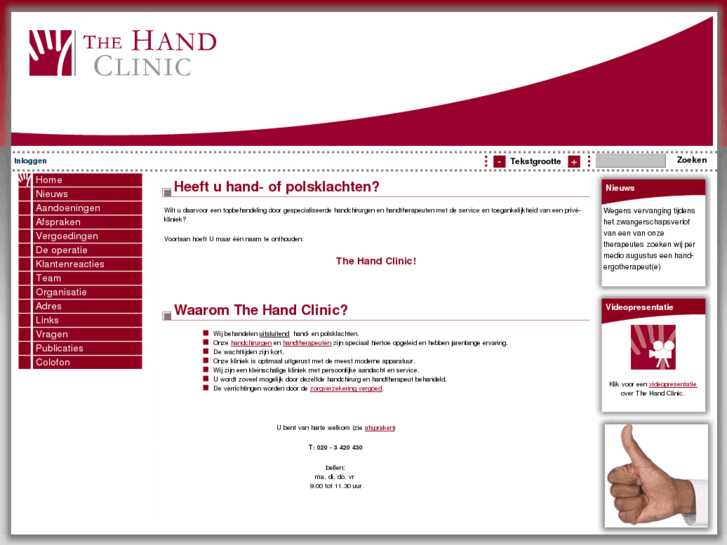 www.thehandclinic.com