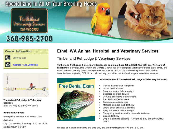 www.timberlandveterinaryhospital.com