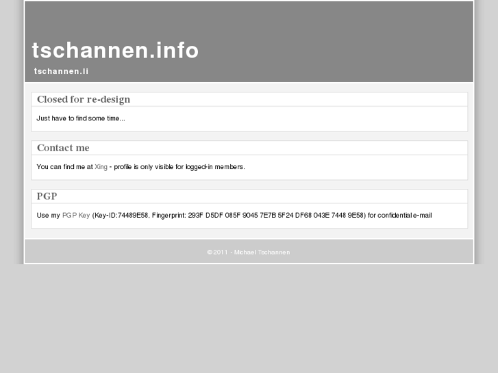 www.tschannen.info