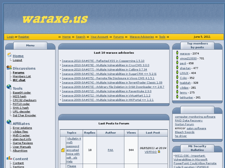 www.waraxe.com