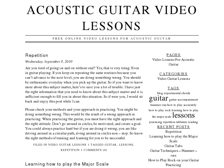 www.acousticguitarvideolessons.net