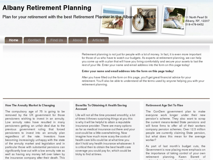 www.albanyretirementplanning.com