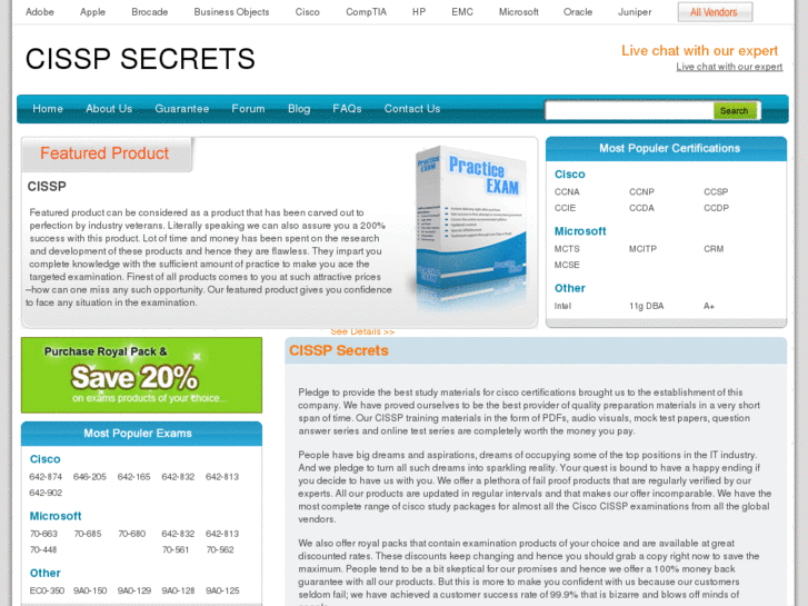 www.cisspsecrets.com