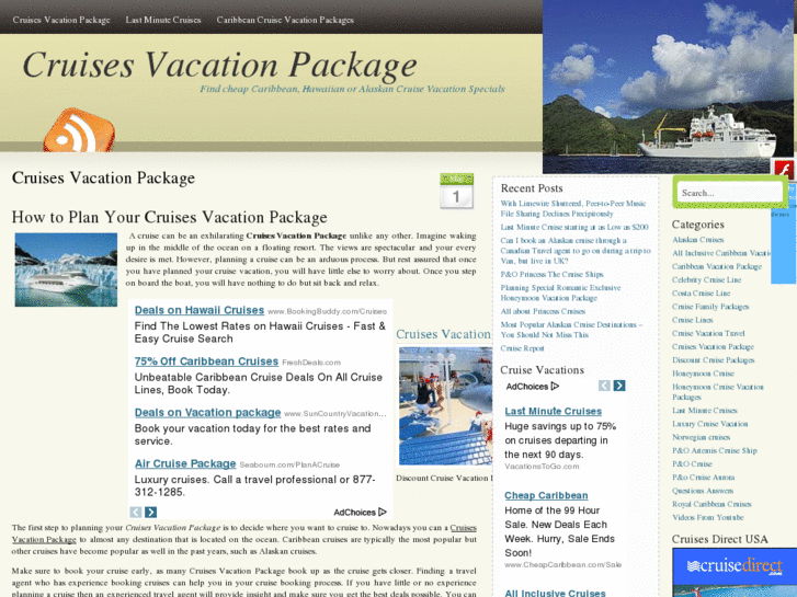 www.cruisesvacationpackage.com