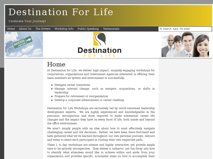 www.destinationforlife.com