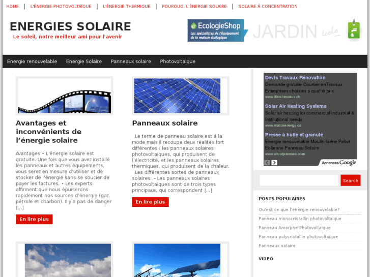 www.energies-solaire.net