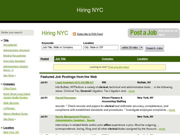 www.hiringnyc.com