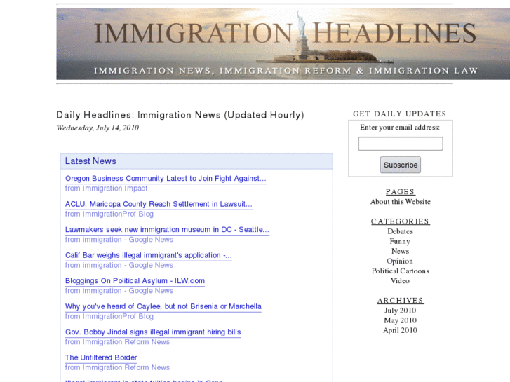 www.immigrationheadlines.com