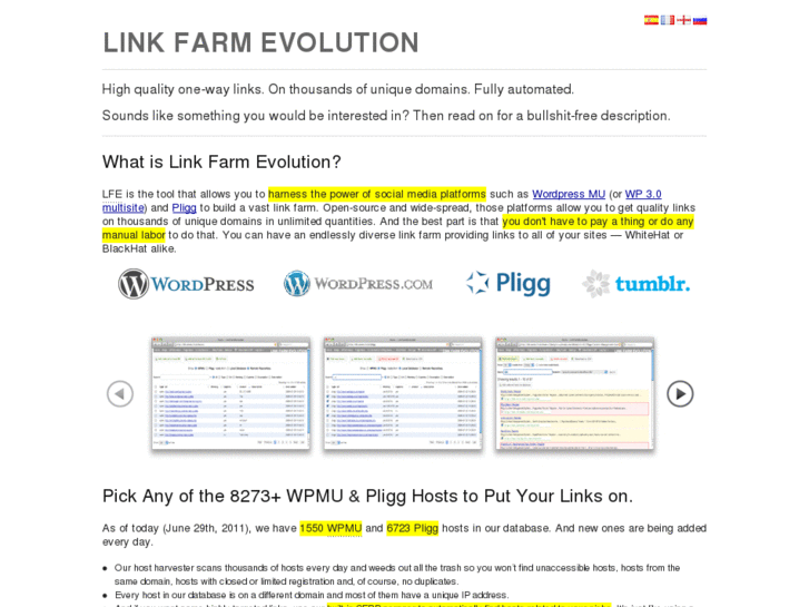 www.linkfarmevolution.com