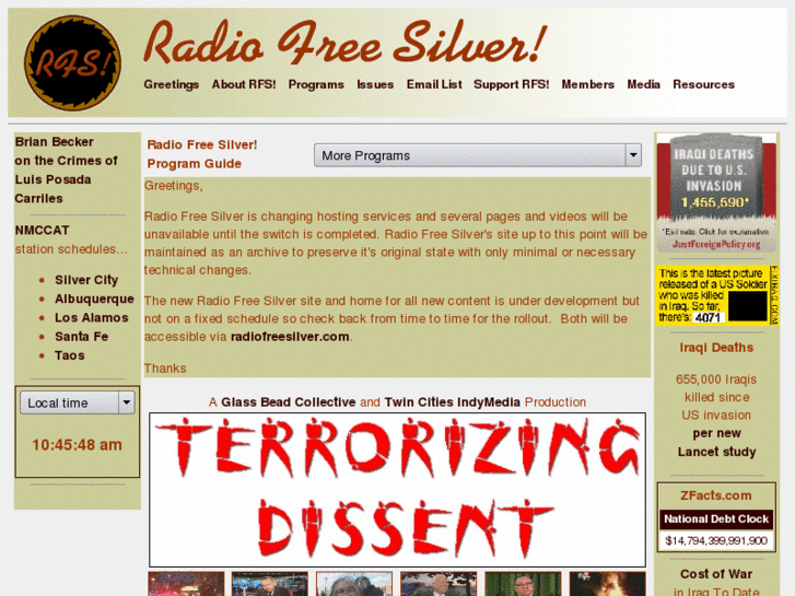 www.radiofreesilver.com