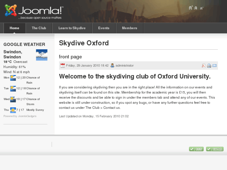 www.skydiveoxford.com