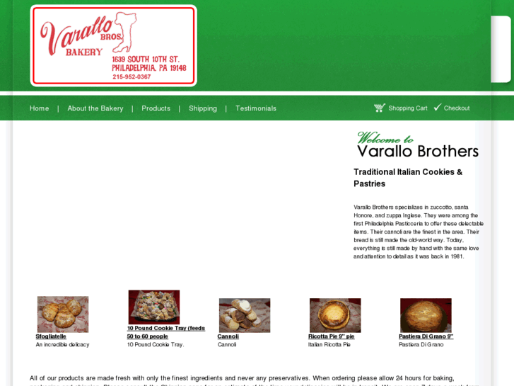 www.varallobrothersbakery.com