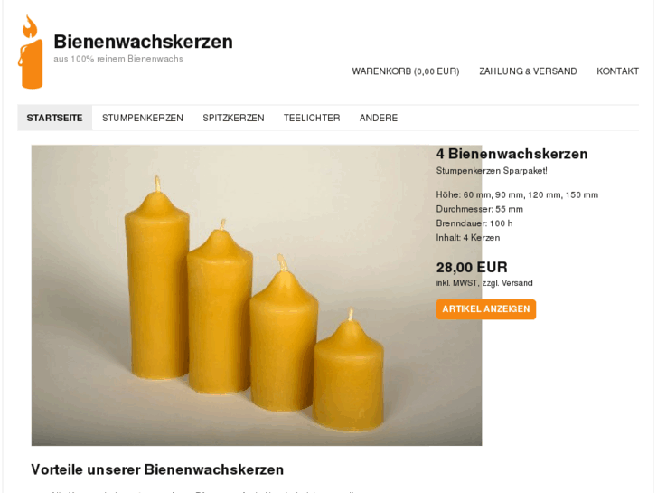 www.bienenwachskerzen.com