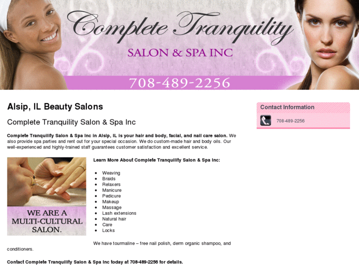 www.completetranquilitysalonandspa.net