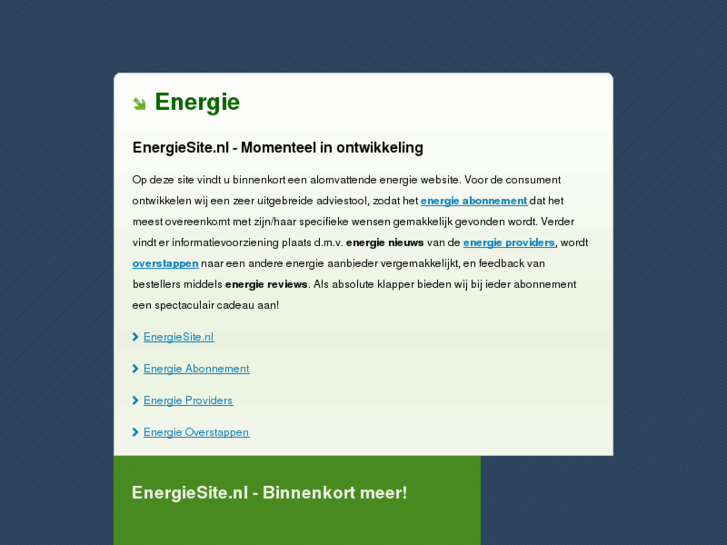 www.energiesite.nl