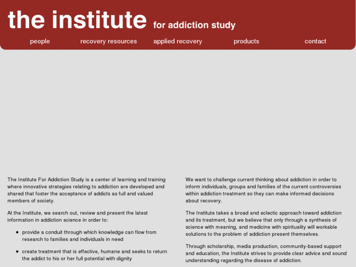 www.instituteforaddictionstudy.com