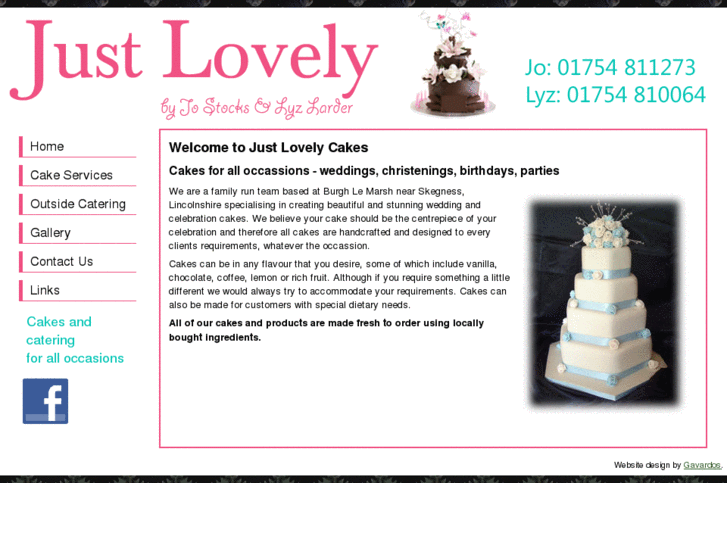 www.justlovelycakes.com