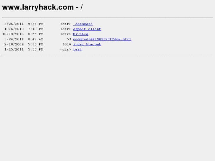 www.larryhack.com