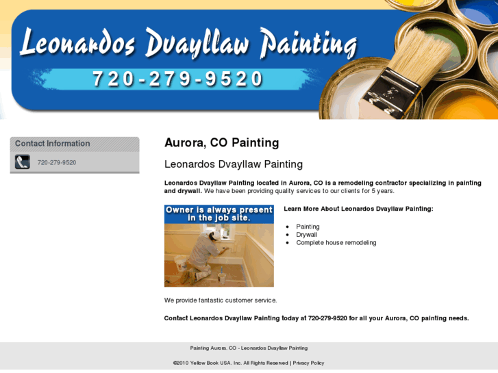 www.leonardospaintinganddrywall.com