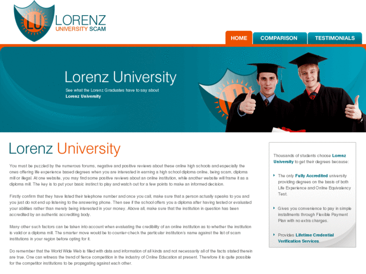 www.lorenzuniversityscam.com