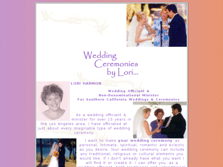 www.lorisweddings.com