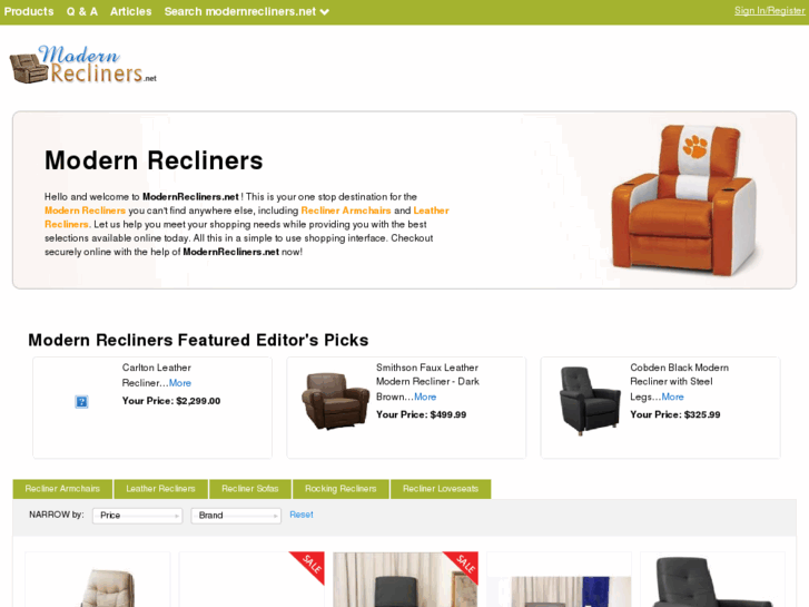 www.modernrecliners.net