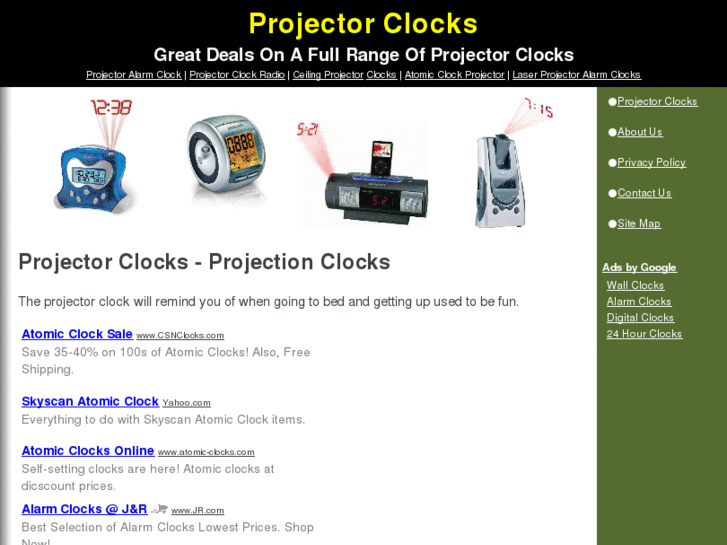 www.projectorclocks.org