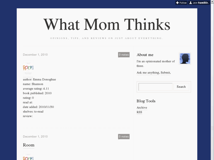 www.whatmomthinks.com