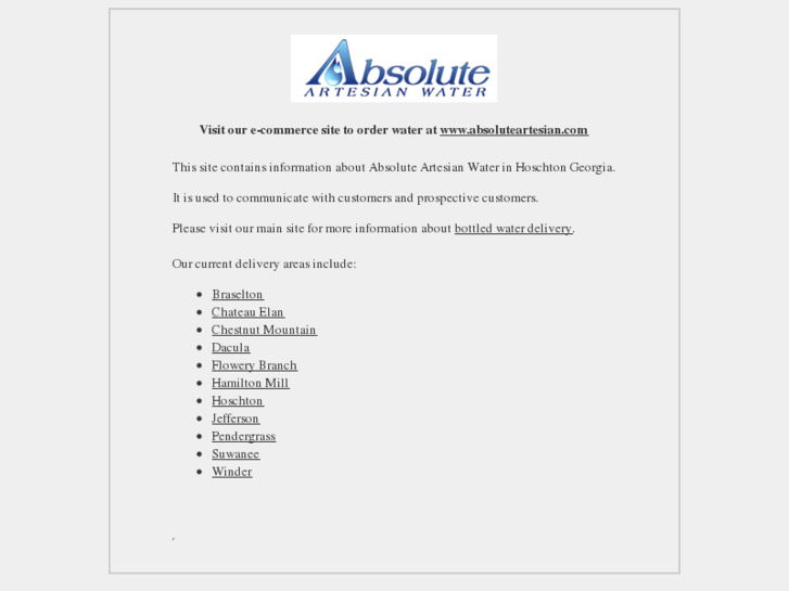 www.absoluteartesianwater.com