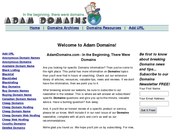 www.adamdomains.com