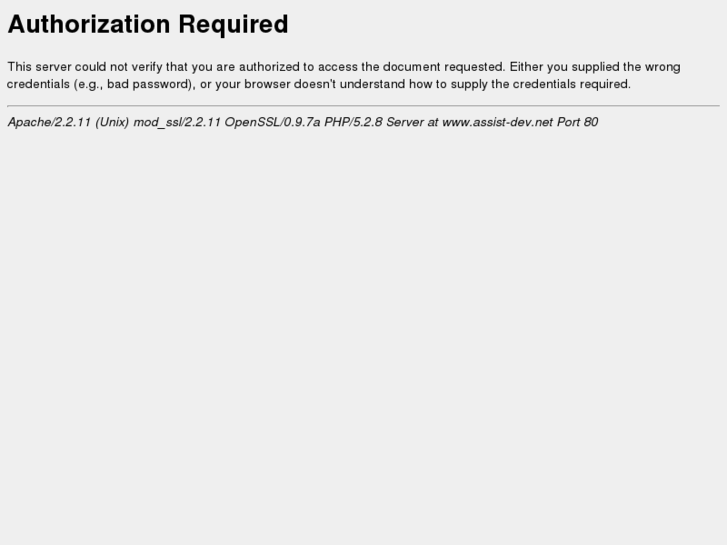 www.assist-dev.net