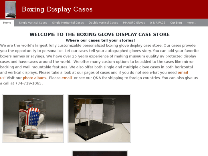 www.boxingglovedisplaycases.com