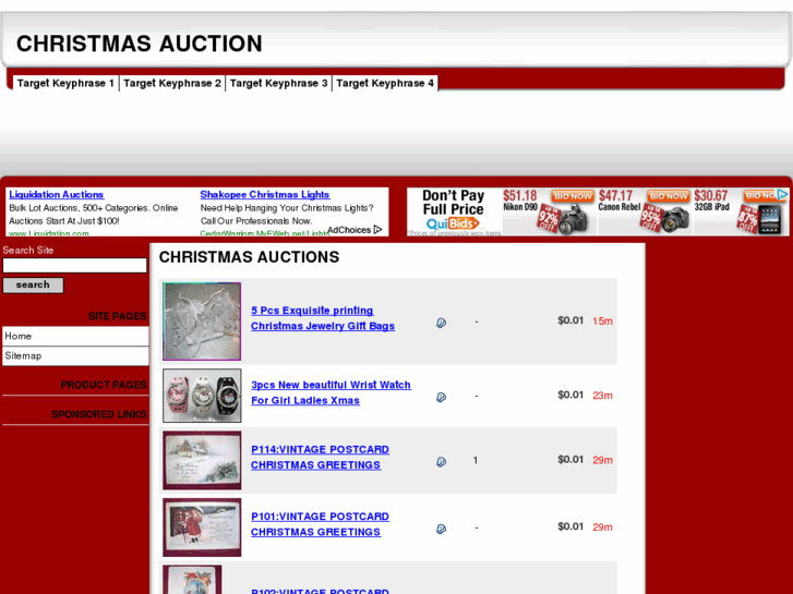 www.christmasauction.net