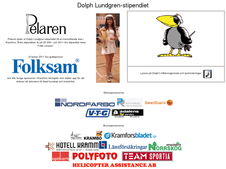 www.dolphlundgrenstipendiet.se