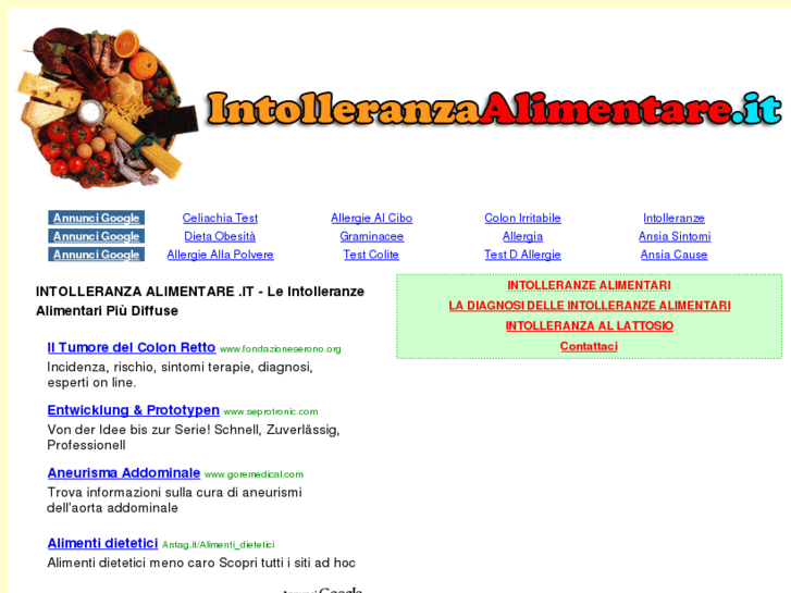 www.intolleranzaalimentare.it