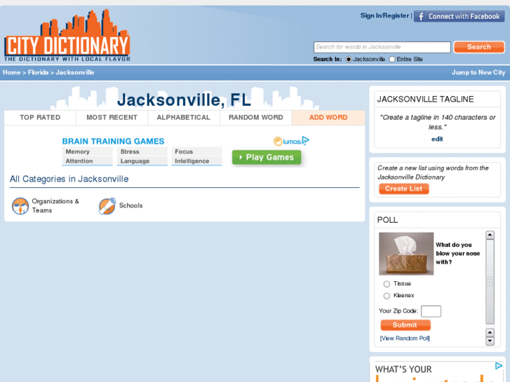 www.jacksonvilledictionary.com