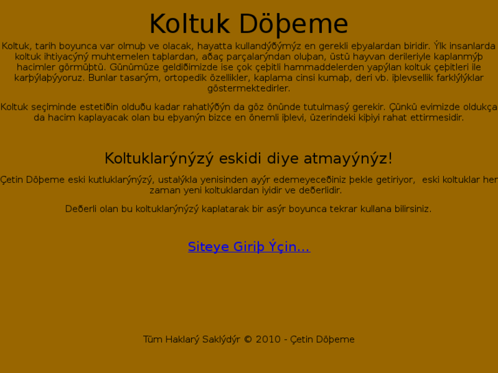 www.koltukdoseme.info
