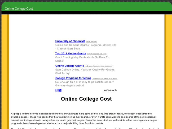 www.onlinecollegecost.com