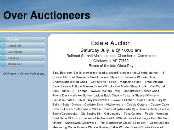 www.overauctioneers.com